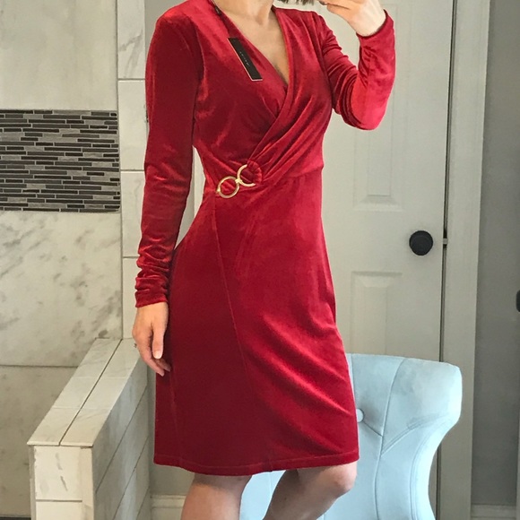T Tahari velvet dress - Picture 5 of 6